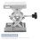 1Pièces Élévateur Ciseaux Inox Laboratoire Table Réglable Argent 10