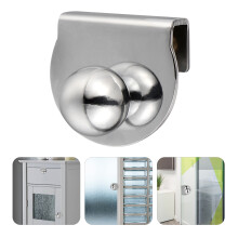 Praktischer Türgriff Glas Pull Handle Silber Punchfrei