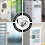 Praktischer Türgriff Glas Pull Handle Silber Punchfrei 9