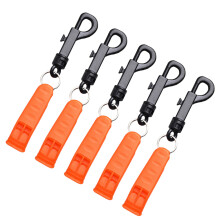 5Stk Survival Pfeife Kunststoff Orange Für Outdoor Freizeit Sicherheit