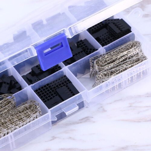 620Stk Pin Header Kabelverbinder Schwarz Für Computer Und Gartengeräte 2