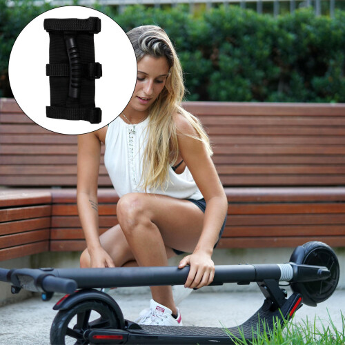 Robuster Tragegriff Für Scooter Aus Leichtem Nylon Schwarz 2