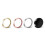Raindrops Accessories Key Home Button Sticker 1.04x1.04x0.04cm 7