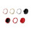 Raindrops Accessories Key Home Button Sticker 1.04x1.04x0.04cm 2