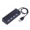 4 Usb Splitter 20 Datenhub Usb Hub Usb 20 Usb Hub Schwarz 5