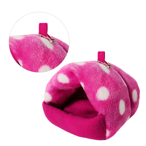 Rose Pour Hamster Lit Chaud Confortable Pour Animal 2