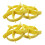 4Stk Gelbe Bread Press Molds Für Teig Und Pastry Baking Tools 1