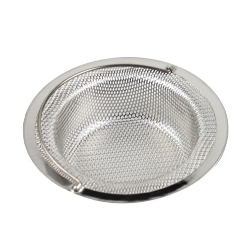 Edelstahl Spülbecken Sieb Küchen Filter Silber Langlebig