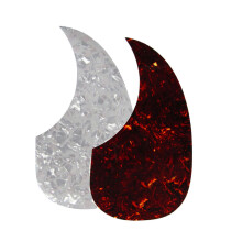 2Stk Professionelle Gitarren Pickguard Aufkleber Selbshaftend Bunt
