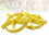 4Stk Gelbe Bread Press Molds Für Teig Und Pastry Baking Tools 7