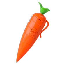 (orange) Kids Carrot Ballpoint Pen with Voice Recording, Voice Recorder Writing Pen for Children Learning
