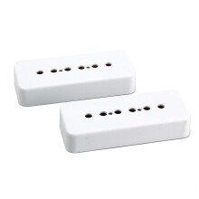 Gitarren Pickup Cover Soapbar, Weiß, Schützt Bridge & Neck Pickup