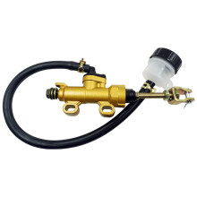 ATV Rear Brake Master Cylinder CNC Aluminum Universal 50cc200cc Dirt Bike Go Kart Yellow