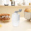 1Pièces Taille-Glace Manuel Bleu Compact Usage Cuisine Facile 10