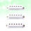3Pcs Single Coil Pickup Covers White ABS Plastic Guitar Replacement 9