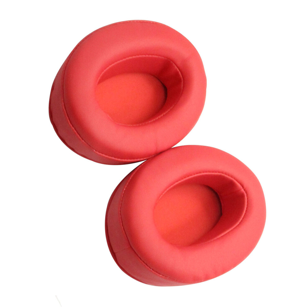 Replacement Earpads For Headphones Comfortable Listening Red 3053724208105