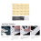 10pcs flagpole bases, assorted colors, durable holders for flags 5