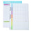 2Pcs Assorted Color Magnetic Planner Board Durable Dry Erase Organizer 6
