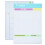 2Pcs Assorted Color Magnetic Planner Board Durable Dry Erase Organizer 2