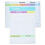2Pcs Assorted Color Magnetic Planner Board Durable Dry Erase Organizer 5
