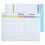 2Pcs Assorted Color Magnetic Planner Board Durable Dry Erase Organizer 7