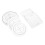 5Pcs Eva Rope Weaving Boards White Knitting Loom Bracelet Maker Tools 1