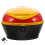 Durable Yellow Plastic Motorcycle Rear Storage Box Tail Case 9