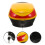 Durable Yellow Plastic Motorcycle Rear Storage Box Tail Case 3