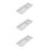 3Pcs Sauce Dipping Tray Three Grids Appetizer Serving Dish Reusable 10