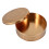 Golden Tinplate Cookie Case Multi-Use Cake Pan Container 8