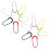 12Pcs Durable DIY Zipper Tags Portable Replacement Pulls for Backpacks 6