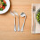 Angled Spoon Set Lightweight Ergonomic Fork For Eating Assistance 6