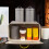 Home Use Large Capacity Bread Storage Box Beige Galvanized Iron 3