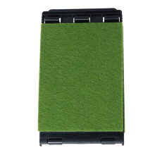 3Pcs Guitar String Cleaner Felt Cloth Tool Green for Acoustic Electric