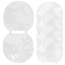 5Stk Kompakte PVC Schutzfolie Tischtennis Transparent