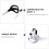 White ABS Vr Head Strap Comfortable Non-Slip Protective Headband 9