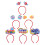 6 Pcs Kids Headband Decorative Headbands 9