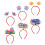 6 Pcs Kids Headband Decorative Headbands 6