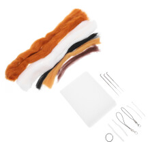 2Ensembles Kit De Feutrage DIY Complet Laine Pour Enfants