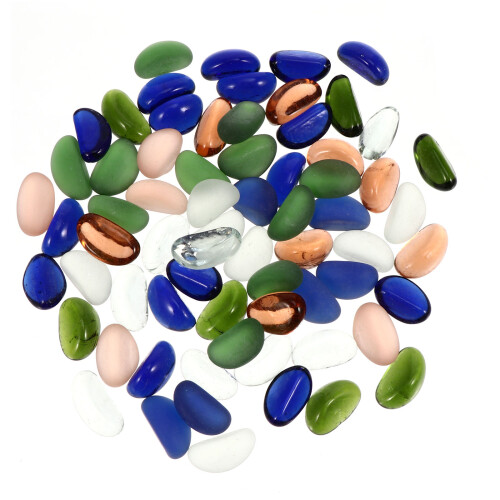 Transparent Stone Glass Flat Frosted 2