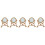 5Pcs Rustic Rattan Desk Mirror For Makeup And Decorative Use 10
