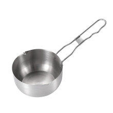 2Pcs Professional Sauce Pot Multi Function Fry Pan Home Accessory