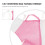 Pink Cat Bathing Restraint Bag Lightweight Polyester Mesh Pouch 9