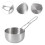 2Pcs Professional Sauce Pot Multi Function Fry Pan Home Accessory 9