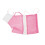 Pink Cat Bathing Restraint Bag Lightweight Polyester Mesh Pouch 5