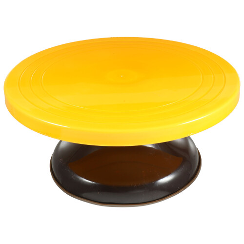 Smooth Rotating ABS Cake Stand with Stable Non-Skid Base