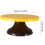 Smooth Rotating ABS Cake Stand with Stable Non-Skid Base 11