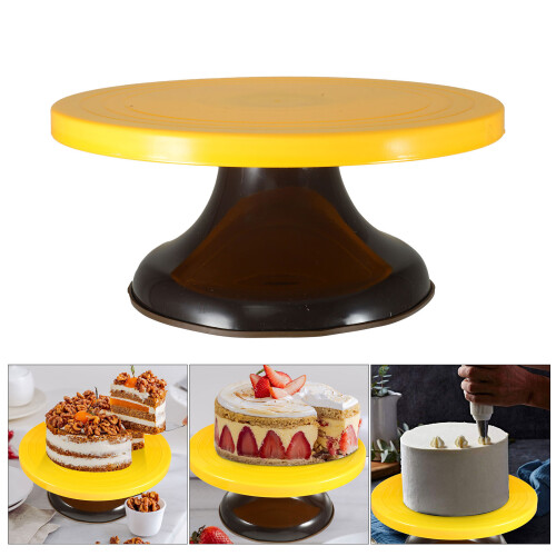 Smooth Rotating ABS Cake Stand with Stable Non-Skid Base 2