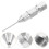 Metal Grease Fitting Coupler Silver Solid Home Use High Hardness 4