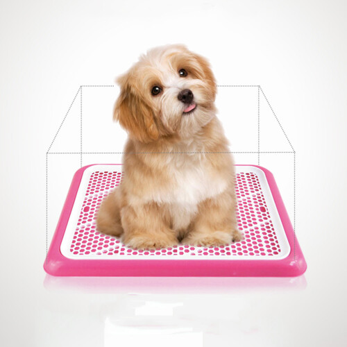Dog Litter Boxes Practical Litter Basin For Home Use 1set 2